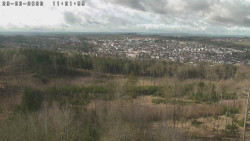 Humpolec z hradu Orlík