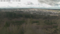 Humpolec z hradu Orlík