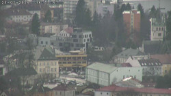 Humpolec z hradu Orlík