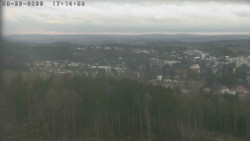 Humpolec z hradu Orlík