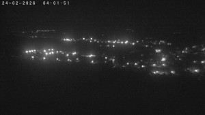 Město Humpolec - Humpolec z hradu Orlík - 24.2.2026 v 04:01 Město Humpolec - Humpolec z hradu Orlík - 24.2.2026 v 04:01