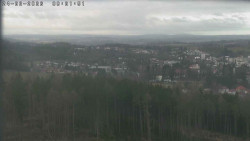 Humpolec z hradu Orlík