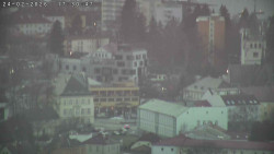 Humpolec z hradu Orlík