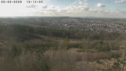 Humpolec z hradu Orlík