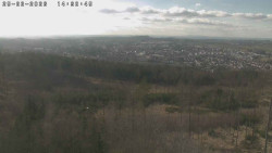 Humpolec z hradu Orlík