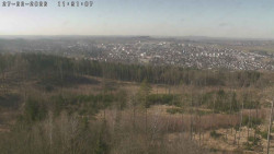 Humpolec z hradu Orlík