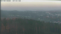 Humpolec z hradu Orlík