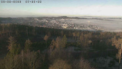 Humpolec z hradu Orlík