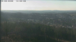 Humpolec z hradu Orlík