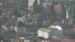 Humpolec z hradu Orlík