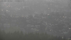 Humpolec z hradu Orlík