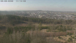 Humpolec z hradu Orlík