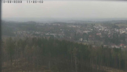 Humpolec z hradu Orlík