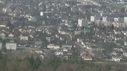 Humpolec z hradu Orlík