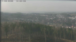 Humpolec z hradu Orlík