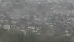 Humpolec z hradu Orlík