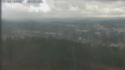 Humpolec z hradu Orlík