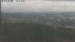 Humpolec z hradu Orlík