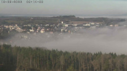 Humpolec z hradu Orlík