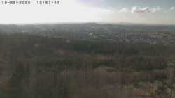 Humpolec z hradu Orlík