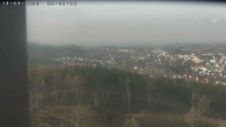 Humpolec z hradu Orlík