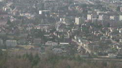 Humpolec z hradu Orlík