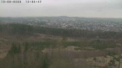 Humpolec z hradu Orlík