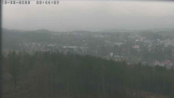 Humpolec z hradu Orlík