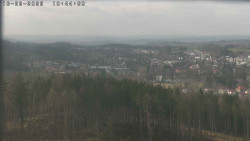 Humpolec z hradu Orlík