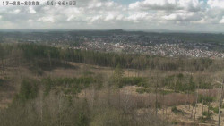 Humpolec z hradu Orlík