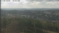 Humpolec z hradu Orlík