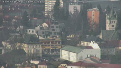 Humpolec z hradu Orlík