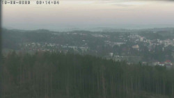 Humpolec z hradu Orlík