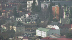 Humpolec z hradu Orlík