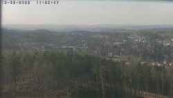 Humpolec z hradu Orlík