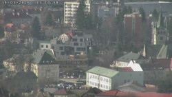 Humpolec z hradu Orlík