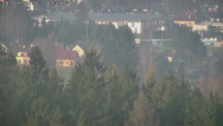 Humpolec z hradu Orlík