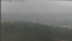 Humpolec z hradu Orlík