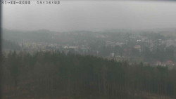 Humpolec z hradu Orlík