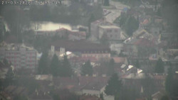 Humpolec z hradu Orlík