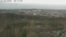 Humpolec z hradu Orlík