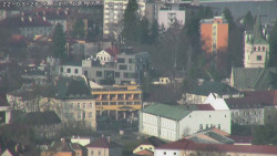 Humpolec z hradu Orlík