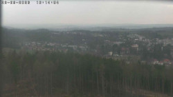 Humpolec z hradu Orlík