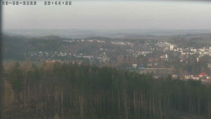 Město Humpolec - Humpolec z hradu Orlík - 23.3.2026 v 06:45 Město Humpolec - Humpolec z hradu Orlík - 23.3.2026 v 06:45