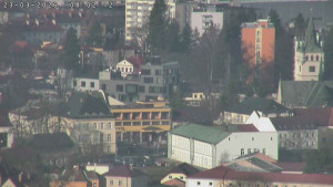 Město Humpolec - Humpolec z hradu Orlík - 23.3.2026 v 08:02 Město Humpolec - Humpolec z hradu Orlík - 23.3.2026 v 08:02