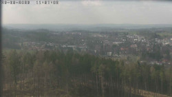 Humpolec z hradu Orlík