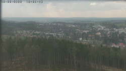 Humpolec z hradu Orlík