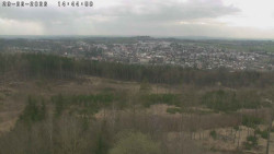 Humpolec z hradu Orlík