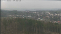 Humpolec z hradu Orlík