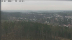 Humpolec z hradu Orlík